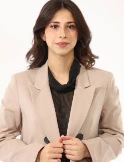 Blazer Sandro Ferrone Beige