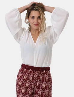 Blusa Caractere Bianco