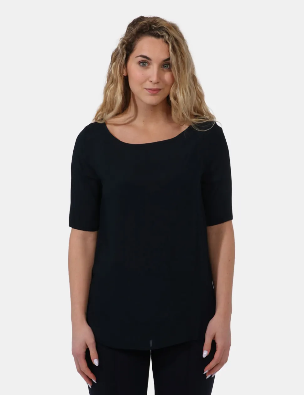 Blusa Caractere Blu