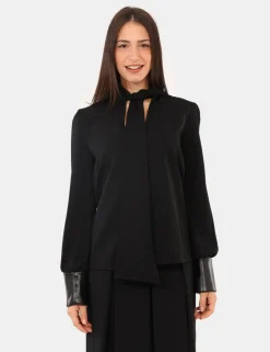 Blusa Materica Nero