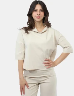 Blusa Rue De Clerie Beige