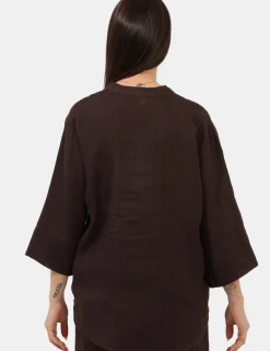Blusa Rue De Clerie Marrone