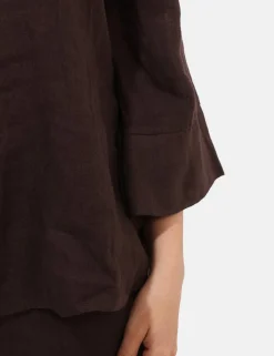 Blusa Rue De Clerie Marrone