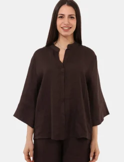 Blusa Rue De Clerie Marrone
