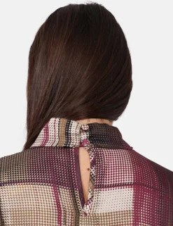 Blusa Sandro Ferrone Bordeaux