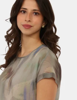Blusa Sandro Ferrone Grigia