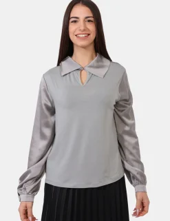 Blusa Sandro Ferrone Grigio