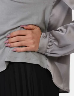 Blusa Sandro Ferrone Grigio