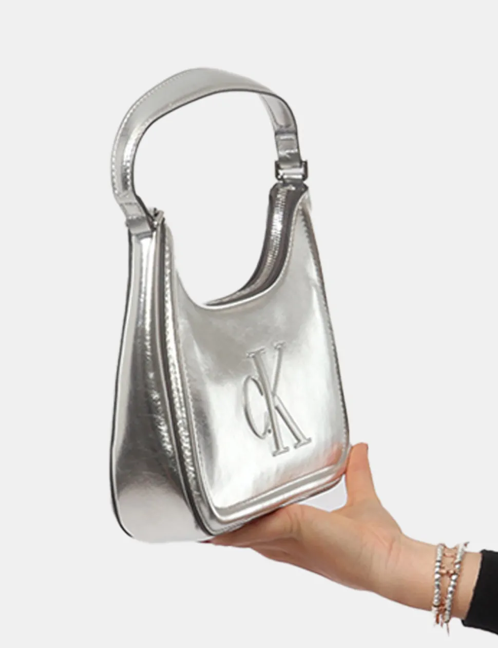 Borsa Calvin Klein Argento