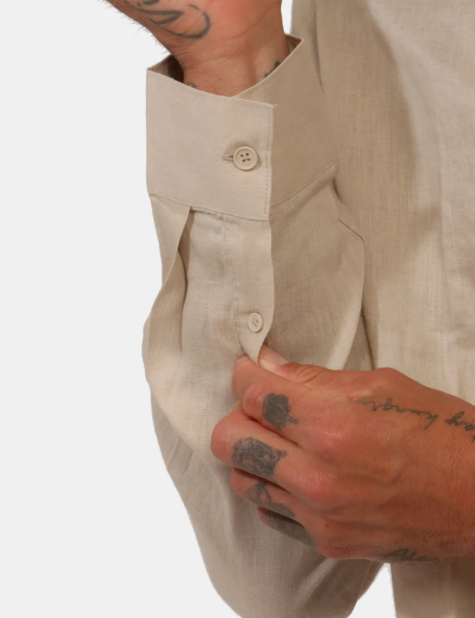 Camicia Armani Exchange Beige