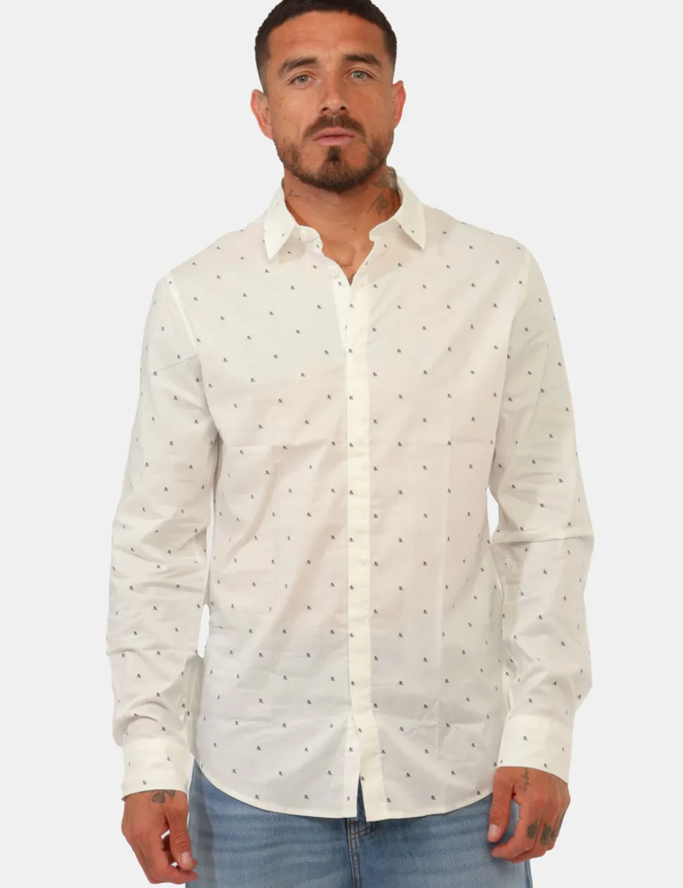 Camicia Armani Exchange Bianca
