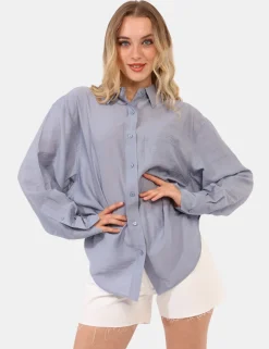 Camicia Calvin Klein Azzurro