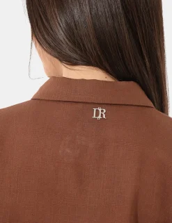 Camicia Denny Rose Marrone tg.S