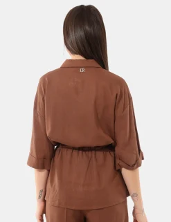 Camicia Denny Rose Marrone tg.S