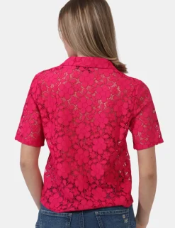 Camicia Desigual Fucsia