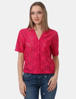 Camicia Desigual Fucsia