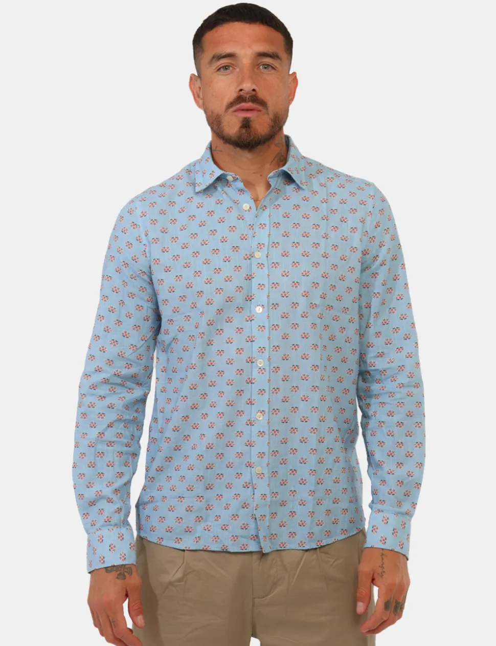 Camicia Fred Mello Azzurra