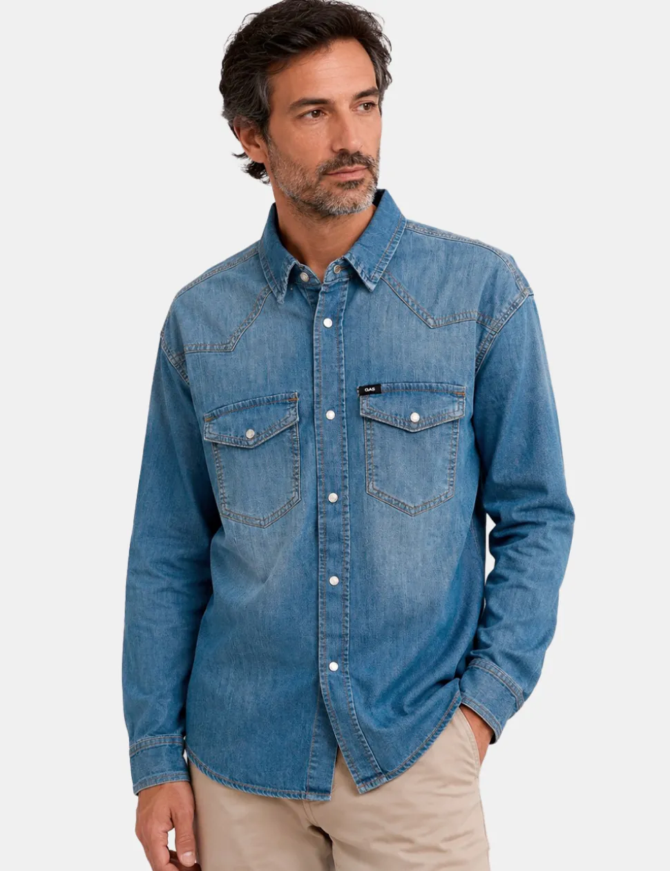 Camicia Gas Azzurra
