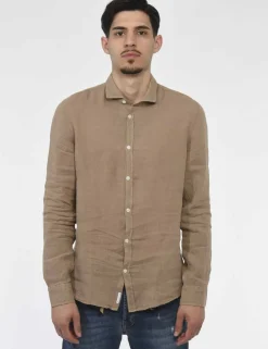 Camicia Gazzarrini Marrone