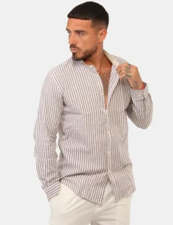 Camicia Goha Marrone