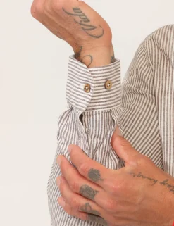 Camicia Hamaki-Ho Marrone