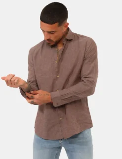 Camicia Hamaki-Ho Marrone