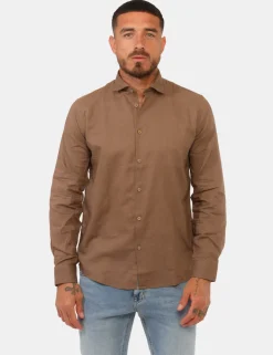 Camicia Hamaki-Ho Marrone