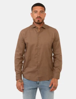 Camicia Hamaki-Ho Marrone