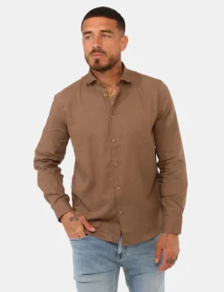 Camicia Hamaki-Ho Marrone
