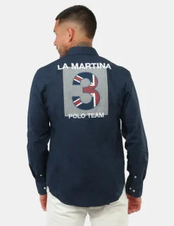 Camicia La Martina Blu