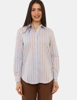 Camicia Materica Azzurra