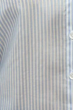 Camicia Materica Azzurra