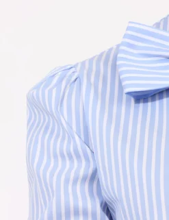 Camicia Materica Azzurro