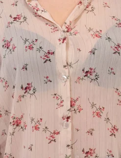 Camicia Materica Beige