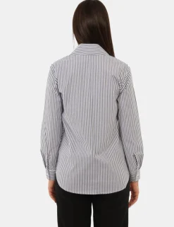 Camicia Materica Blu