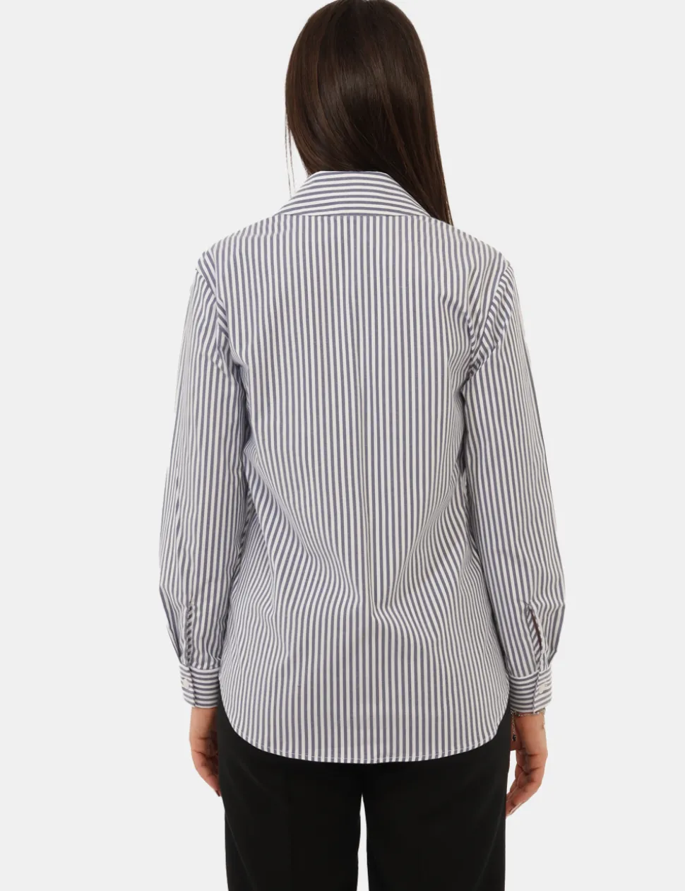 Camicia Materica Blu