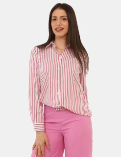 Camicia Materica Fucsia