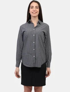 Camicia Materica Grigio