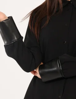 Camicia Materica Nero