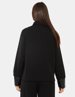Camicia Materica Nero