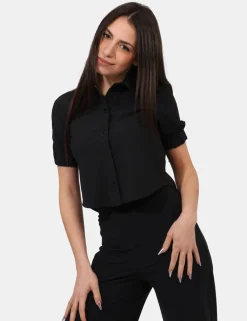 Camicia Materica Nero