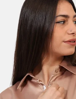 Camicia Materica Oro