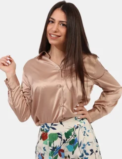 Camicia Materica Oro