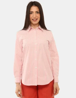 Camicia Materica Rosa