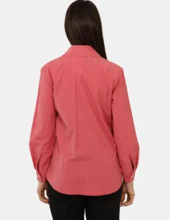 Camicia Materica Rossa
