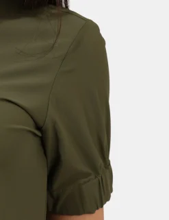 Camicia Materica Verde