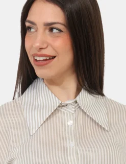 Camicia Materica Verde