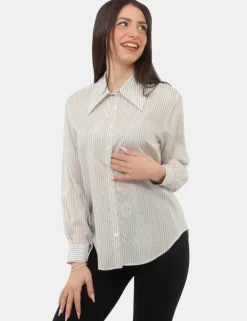 Camicia Materica Verde