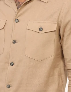 Camicia Prj22. Beige