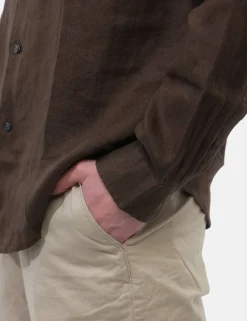 Camicia Prj22. Marrone
